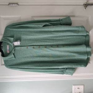 Free people green shirt dress